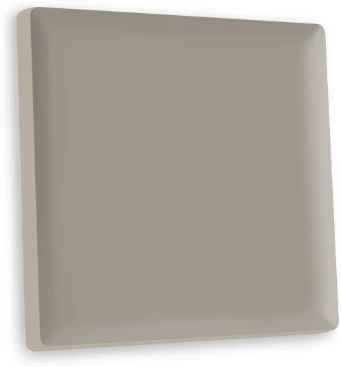AP3610 Лицевая панель Ambrella Volt ALFA (Серо-бежевый матовый) для 1-клавишных выключателей QUANT AP3610