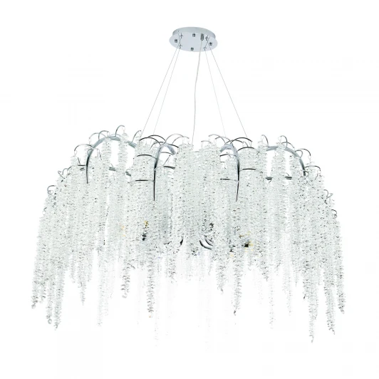 MS.2110.800 CR Подвесная люстра хрустальная Modelux MODESTYLE MS.2110.800 CR