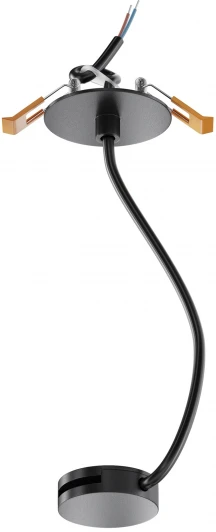 TRA130RWC-2B Коннектор питания встраиваемый черный Maytoni Accessories for system Parity TRA130RWC-2B (48V)