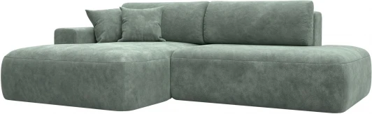 127766L Диван угловой Лига-036 НПБ Модерн левый угол Лига Диванов (Велюр) арт.127766L