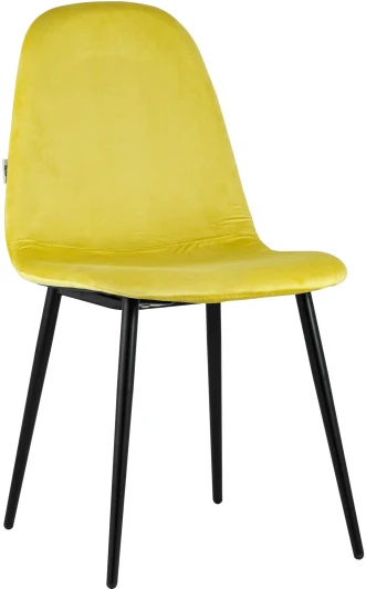 УТ000025400 Стул велюр желтый Stool Group УТ000025400