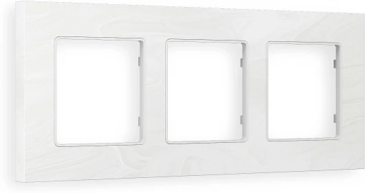 AF930103 Рамка Ambrella Volt ALFA Grand (Белый мрамор) 3-ая AF930103