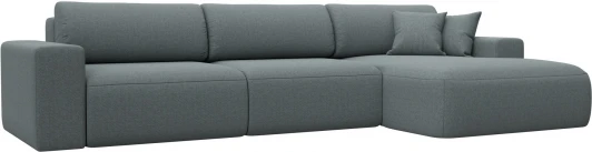 124680 Диван угловой Лига-036 НПБ Классик Лонг правый угол Лига Диванов (Рогожка) арт.124680