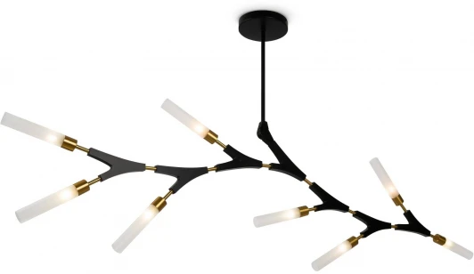 FR5213PL-08B Потолочная люстра на штанге Freya Crown FR5213PL-08B