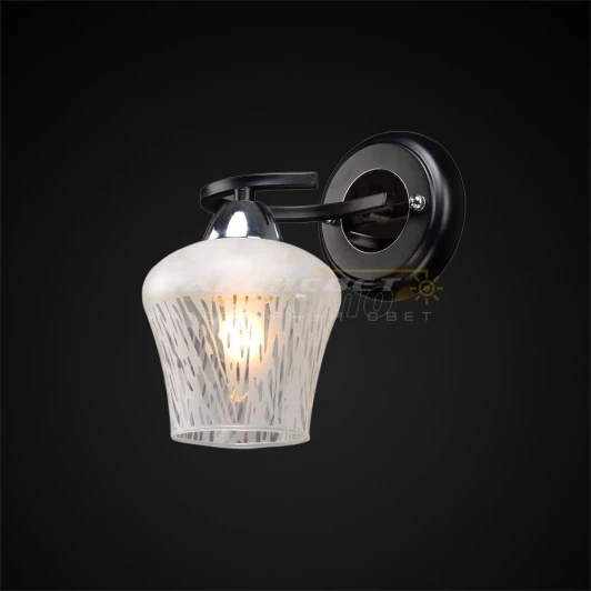 3-3080-1-BK+CR E27 Максисвет 3-3080-1-BK+CR E27