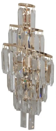 L92201.92 Настенный светильник L'Arte Luce Chocciolo L92201.92 champagne gold (хрусталь)