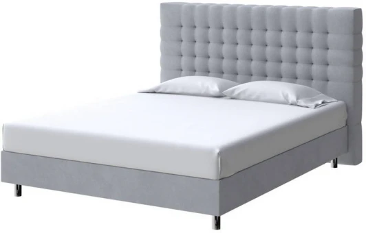 1925656 PROxSON Кровать Tallinn Boxspring Standart (Ткань: Велюр Monopoly Ниагара (960)) 80x200