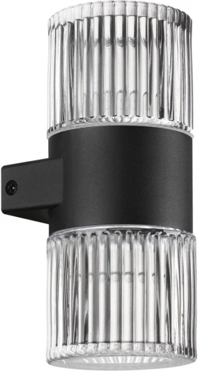 359292 Настенный светильник уличный Novotech Estima 359292 STREET черный IP65 LED 14W 4000K 220V (круглые)