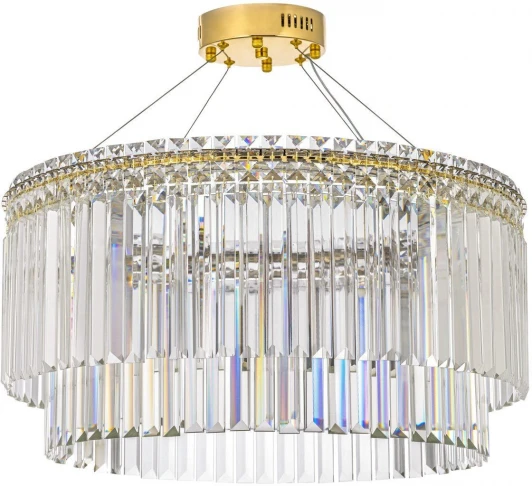 Ovindoli L 1.5.60.101 G Подвесная люстра Arti Lampadari Ovindoli Ovindoli L 1.5.60.101 G (LED, 220V, на тросе, круглые)