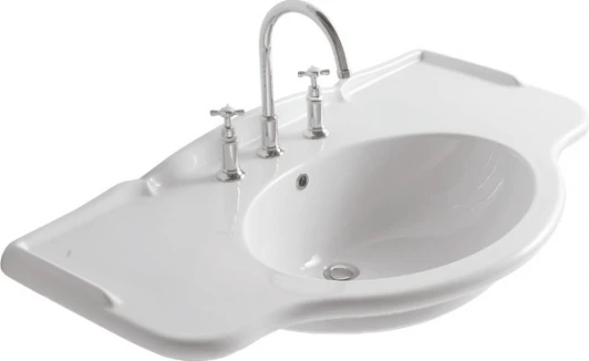 PA022.BI*1 Раковина Globo Paestum PA022.BI*1 110 см