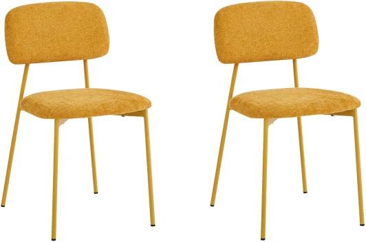 УТ000040826 Стул Stool Group Chao желтый желтые ножки 2 шт. арт.УТ000040826