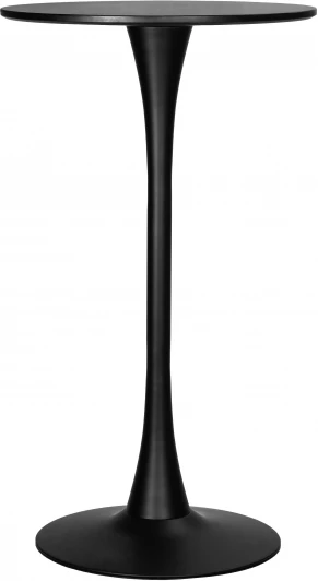 LMZL-TD09_B-M_MDF-black Стол барный MIA BAR Dobrin (черная столешница, черное основание)