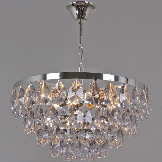 08533-0.4-10 Подвесная люстра хрустальная Reluce 08533-0.4-10