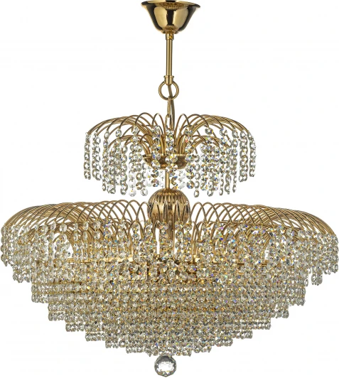 Salentino E 1.5.60.100 G Подвесная люстра Arti Lampadari Salentino E 1.5.60.100 G (220V, хрусталь, на цепи)