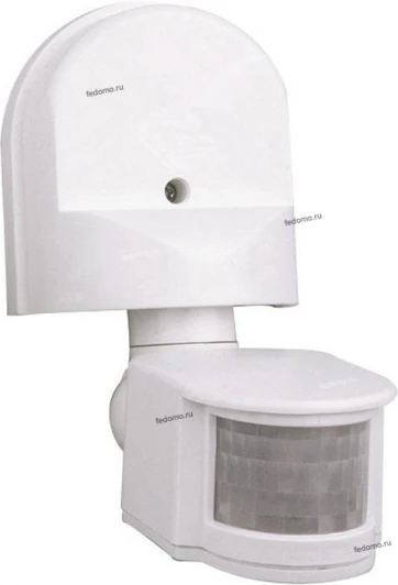 HL481 (088-001-0002) white Датчик движения инфракрасный накладной Horoz Corona, белый, 1000W, IP44