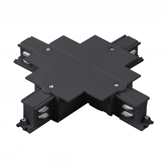 503147-R Коннектор Х-образный встраиваемый с подводом питания к треку 5030xx-R Lightstar Quattro 503147-R