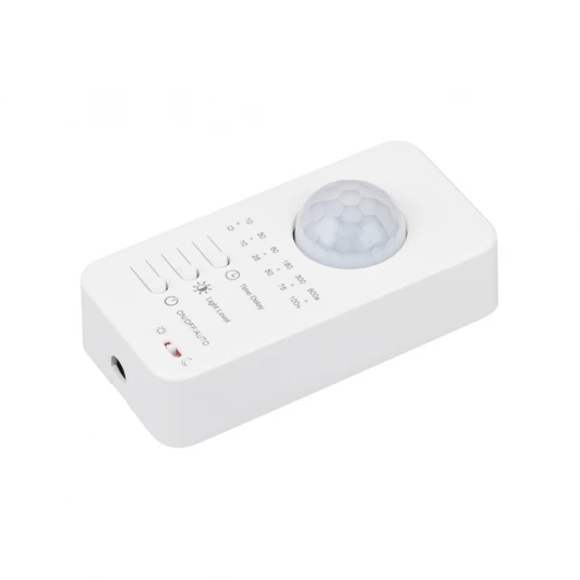 046484 INTELLIGENT ARLIGHT Контроллер SMART-SENS-101-14-82-SUF White (5-24V, 1x3A, Step, PIR, 2.4G) (IARL, IP20 Пластик, 5 лет) 046484
