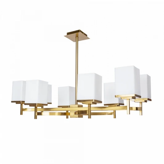 4504/17 LM-8 Потолочная люстра на штанге Divinare Fawaris 4504/17 LM-8 (220V, куб)