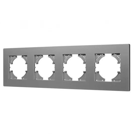 049760 Рамка пластиковая FRM-PERIO-PL-4-GR (Arlight) 049760