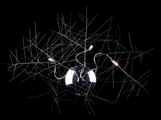 124-101-03 Настенный светильник Velante 124 124-101-03 (220V, подвески, ветки)