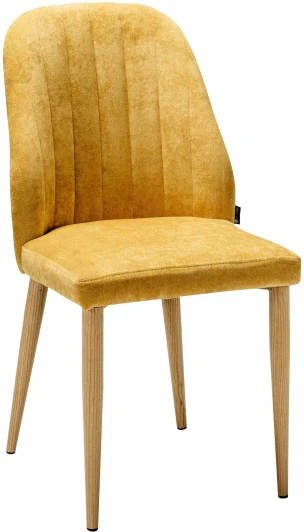 4101270h_ЖёлтНДуб Стул Alen Желт/Натуральный Дуб R-Home арт.4101270h_ЖелтНДуб