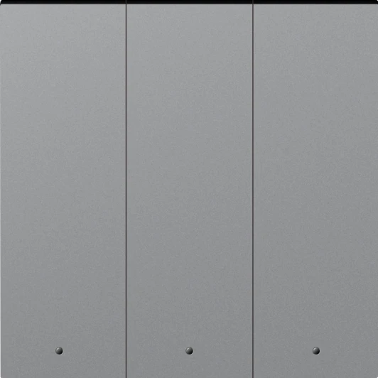 DE28340 Клавиша 3-я с подсветкой, матовый серый Donel A07 DE28340