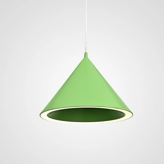 Contour Подвесной светильник светодиодный Woud Annular D25 Bright Green By ImperiumLoft Contour (220V, на проводе)
