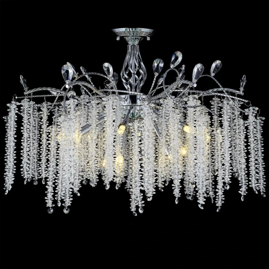 01113-0.3-800 CH Потолочная люстра на штанге хрустальная Reluce 01113-0.3-800 CH
