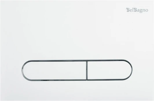 BB004-PR-BIANCO Кнопка смыва BelBagno Prospero BB004-PR-BIANCO белая