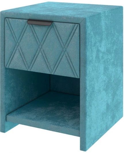 2028000 PROxSON Тумба Side (Ткань: Велюр Лофти Лазурь) 44x45