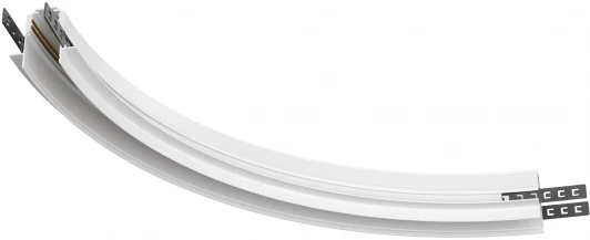 TRA044-angle-W Коннектор радиусный R300 Exility встраиваемый белый (магнитный) Maytoni Technical TRA044-angle-W (220V)