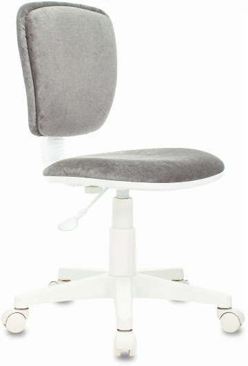 CH-W204NX/LT19 Кресло детское Бюрократ CH-W204NX серый Light-19 крестовина пластик пластик белый