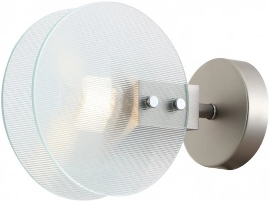 W15598-1 SN+CL Бра iLamp Panorama W15598-1 SN+CL (220V, круглые)