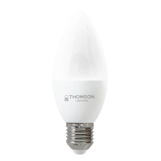 TH-B2359 Лампочка светодиодная белая свеча E27 6W Thomson Candle TH-B2359