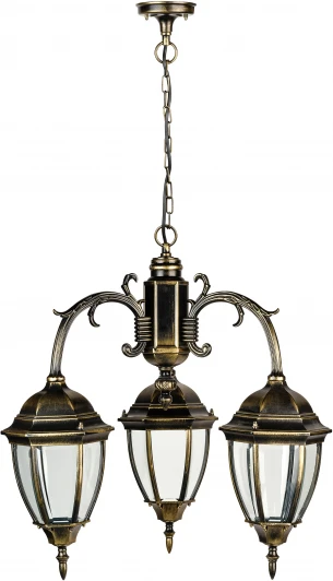 91270S/3/16 Gb Уличный светильник подвесной Oasis Light ARSENAL S 91270S/3/16 Gb (220V, на цепи, фонарь, IP44)