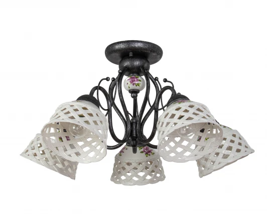 MDK9365/5BBlack Потолочная люстра Abrasax MDK9365/5BBlack