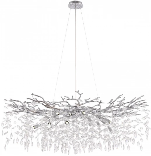 23110.1200.18.E14.B CR Подвесная люстра хрустальная Arte Milano Milano-1 23110.1200.18.E14.B CR (220V, на тросе)