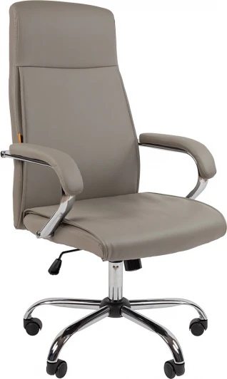 CHAIRMAN CH425 Компьютерное кресло CHAIRMAN CH425 (Металл,Экокожа/Серый)