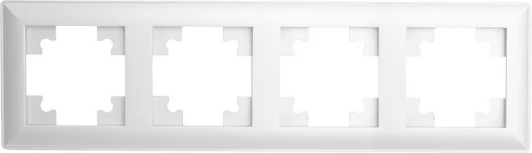 39795 Рамка на 4 поста (белый) Stekker Катрин 39795