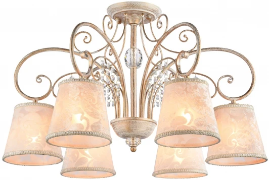 FR2406-PL-06-WG Потолочная люстра Freya Lorette FR2406-PL-06-WG