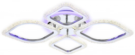 FA5148 Потолочная люстра Ambrella Acrylica FA5148 (регулировка яркости, LED, 220V, пульт управления, цветы)