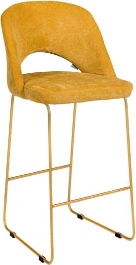 4101208h_ЖёлтЗолот_БАР Стул бар Lars Жёлт/ЛинкЗолот R-Home арт.4101208h_ЖёлтЗолот_БАР