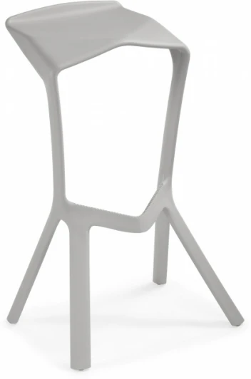 15698 Барный стул Woodville Mega grey
