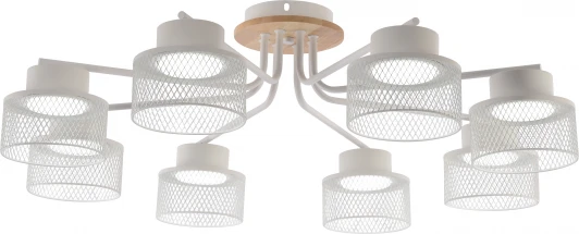 9194-308 Потолочная люстра Rivoli Mona 9194-308 8хGX53 15 Вт