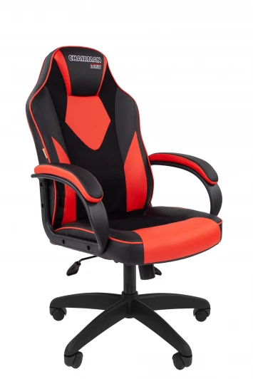 CHAIRMAN ДРАЙВ (GAME) 17 Кресло Chairman game 17 Россия экокожа черный/красный 7213494