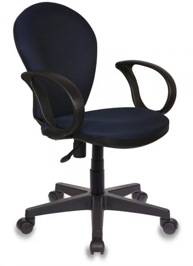 CH-687AXSN/#BLUE Кресло Бюрократ Ch-687AXSN синий JP-15-5 крестовина пластик