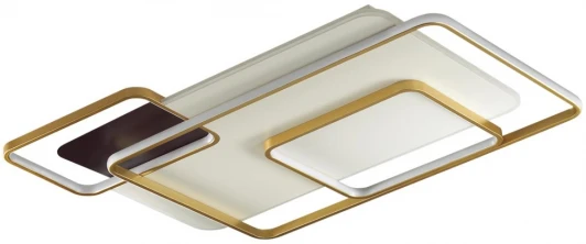 5276/99CL Люстра потолочная с пультом ДУ Noriko 5276/99CL белый, черный, золотой LED 113W