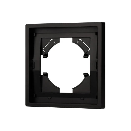 053836 Рамка пластиковая FRM-TENDO-PL-1-BK (Arlight, Черный) 053836