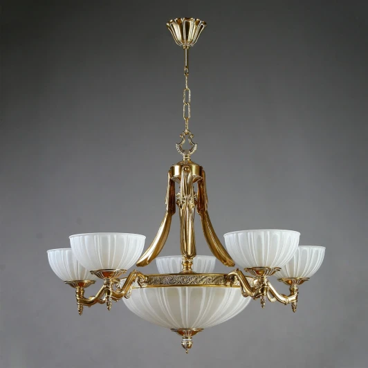 02228/5 WP Подвесная люстра Ambiente by Brizzi Navarra 02228/5 WP (220V, на цепи)