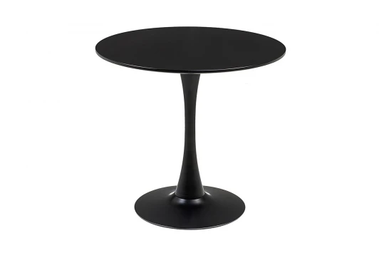 203099 D-grey "Беллини" пластиковый круглый стол Ø80см, цвет темно-серый 4SIS 203099 D-grey